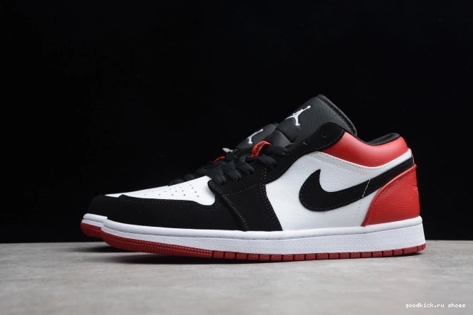553558-116 Low Black Toe Jordan Air 1 0816
